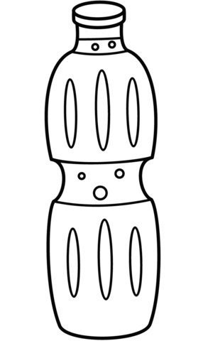 design water bottles coloring pages