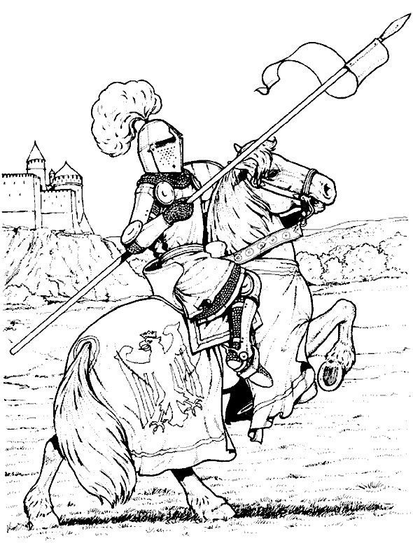 difficult war horse coloring pages