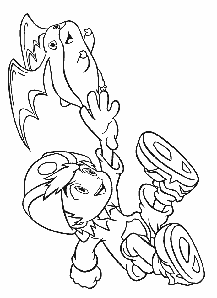 Digimon Cartoons Printable Coloring Pages