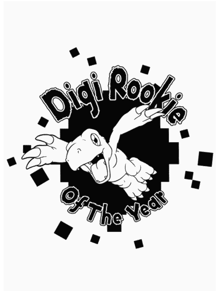 Digi Rookie Cartoons Coloring Pages