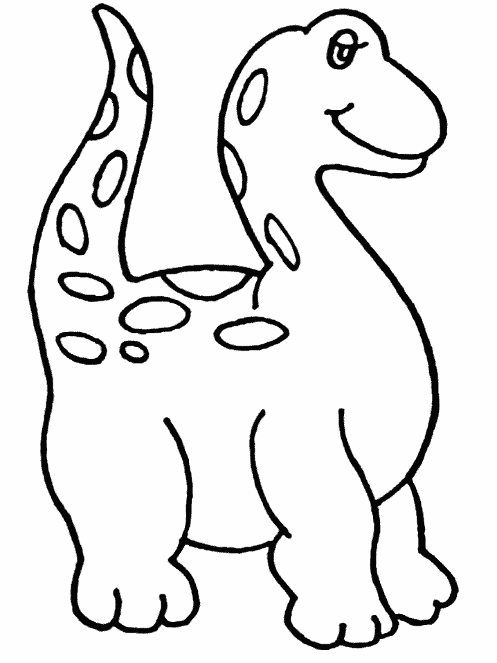Dinosaur 1 Animals Coloring Pages