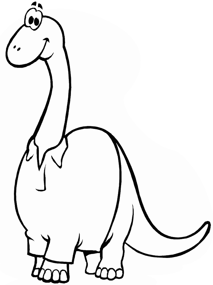 Dinosaur 2 Animals Coloring Pages
