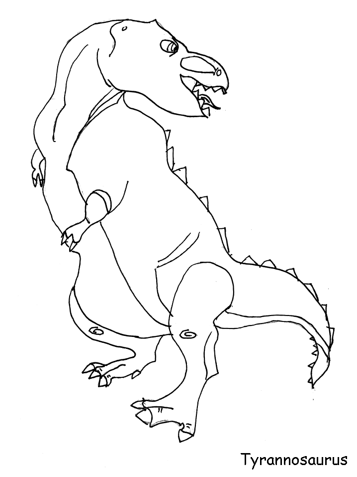 Dinosaur 63kg Animals Coloring Pages