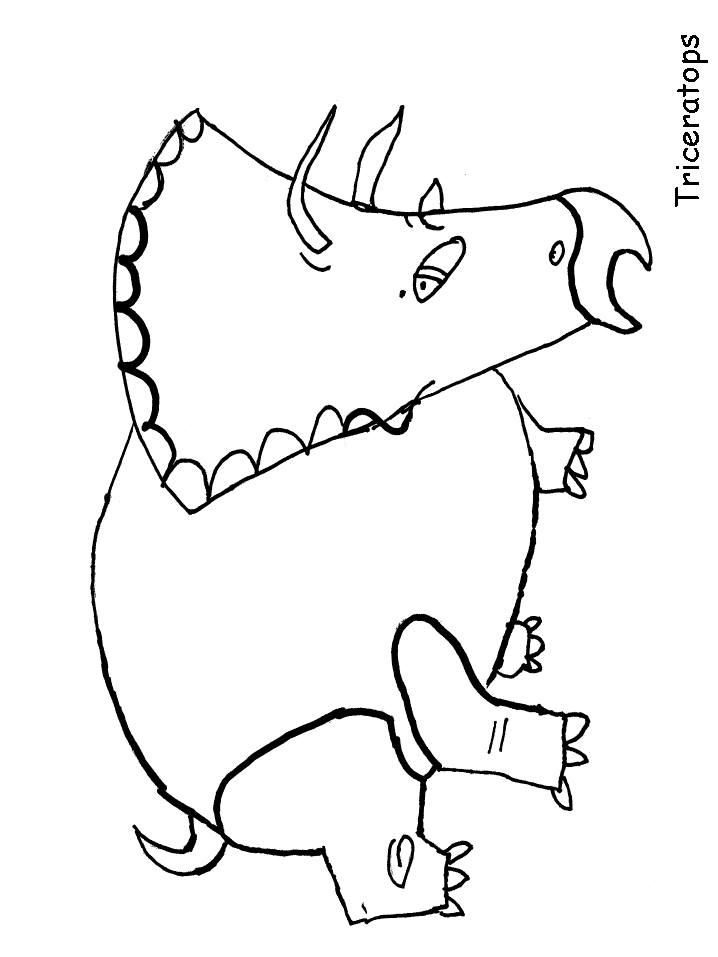Dinosaur 64kg Animals Coloring Pages