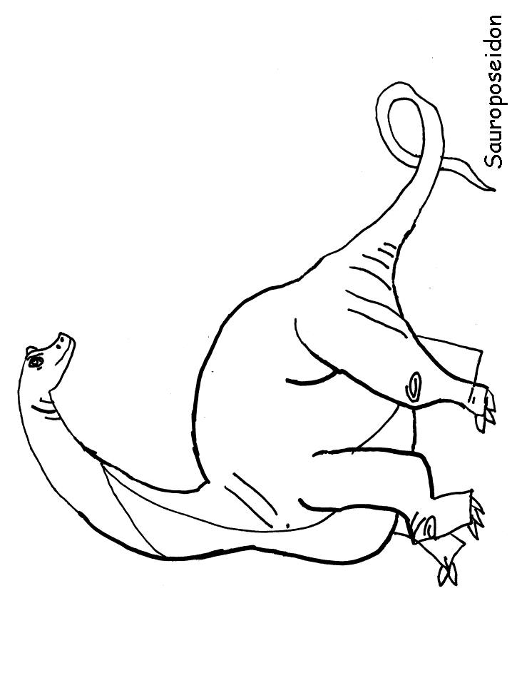 Dinosaur 65kg Animals Coloring Pages