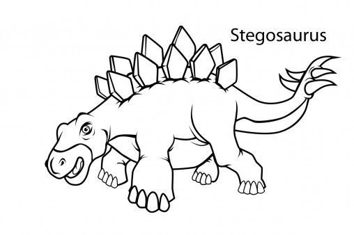 dinosaur coloring pages with names