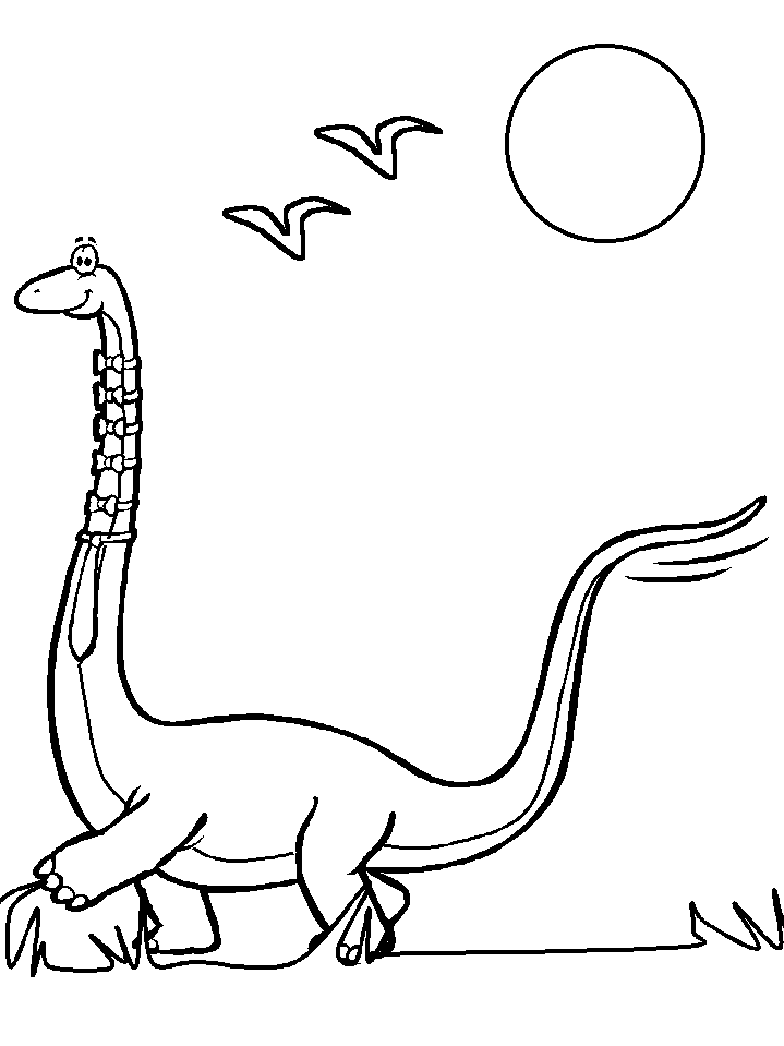 Dinosaur Dino12 Animals Coloring Pages
