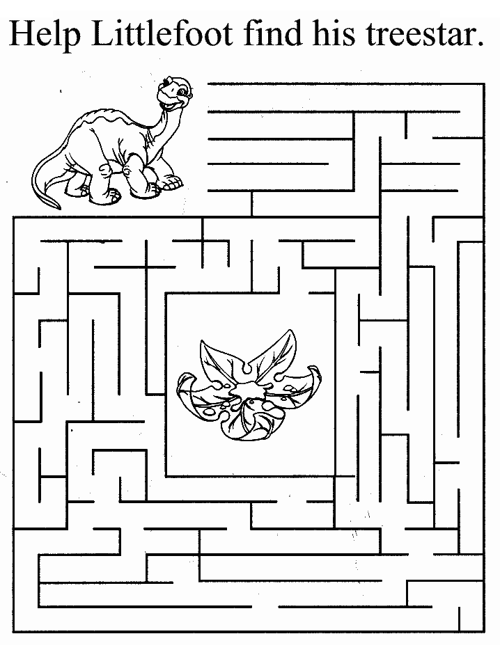 Dinosaur Lf1 Animals Coloring Pages