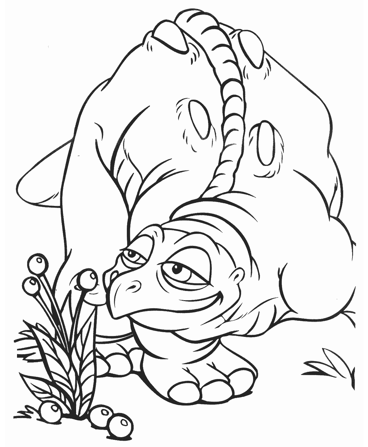 Dinosaur Lf6 Animals Coloring Pages