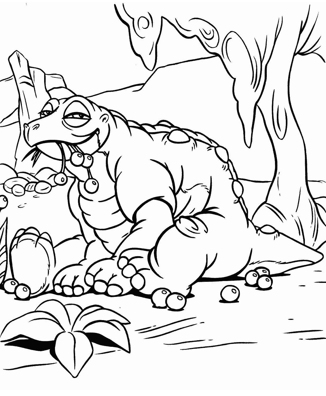 Dinosaur Lf7 Animals Coloring Pages