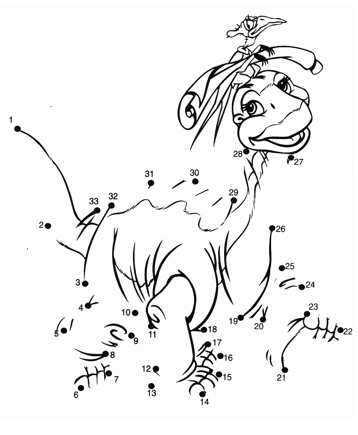 Dinosaur Lf9 Animals Coloring Pages