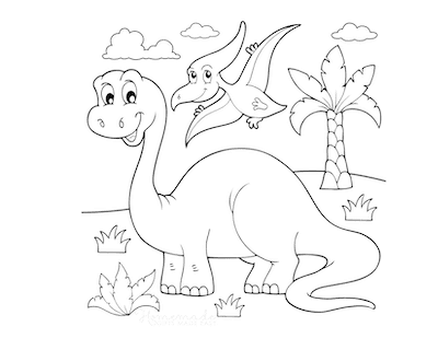 dinosaur printable coloring pages for boys
