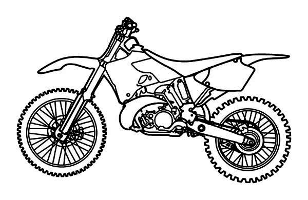 Dirt Bike Coloring Pages to Print