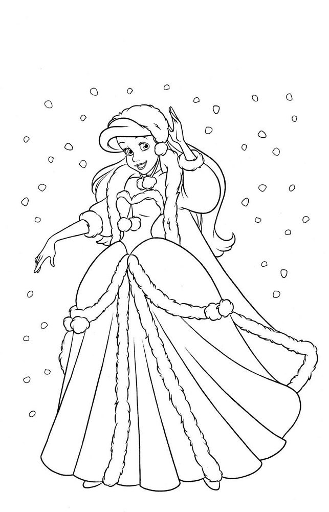 disney coloring pages for kids winter