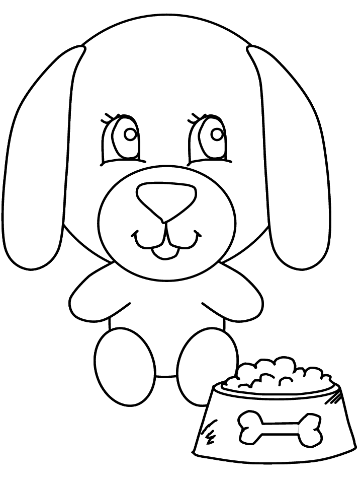 Free Dog Coloring Pages