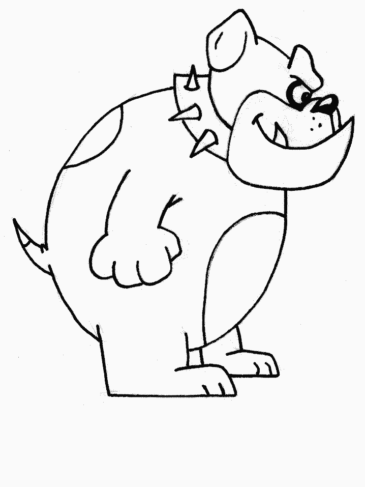 Coloring Page Dogs