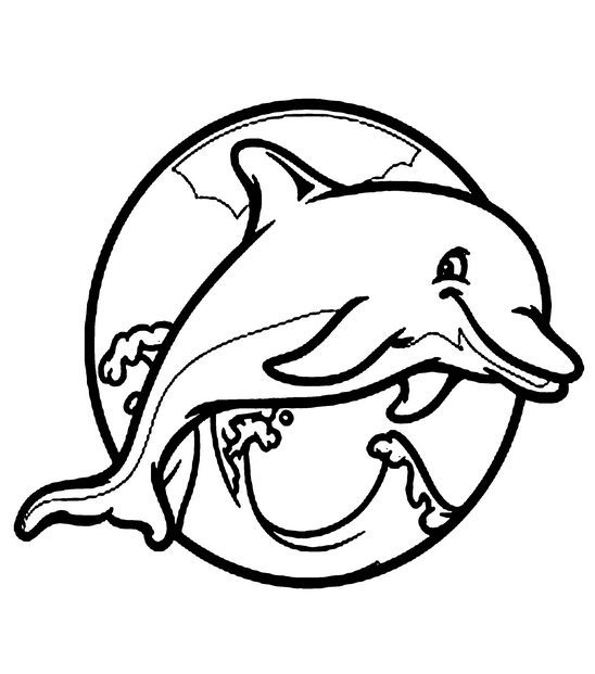 Dolphin Coloring Pages