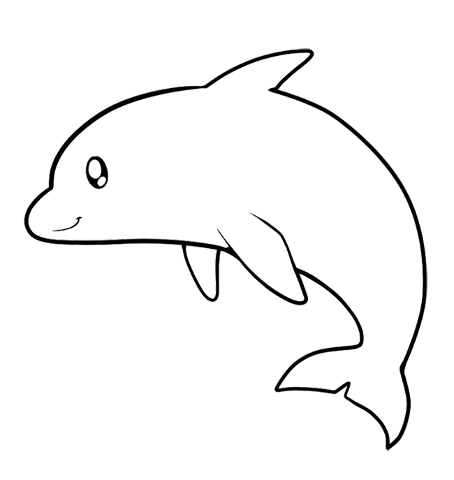 Dolphine Coloring Pages