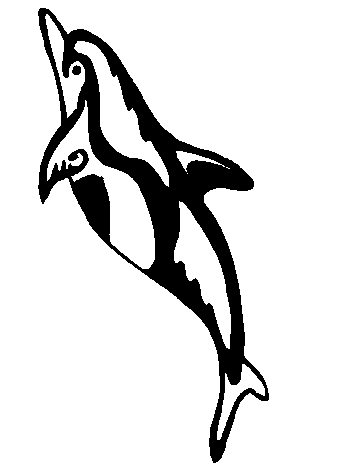 Dolphin Coloring Pages Printable