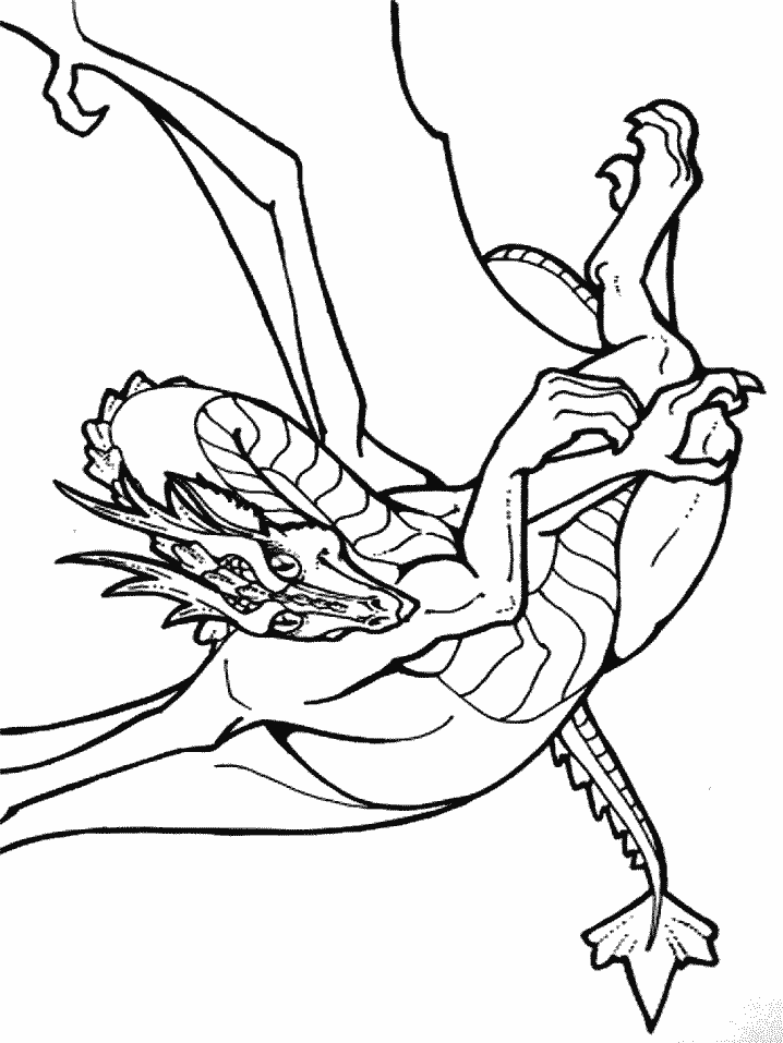 Dragons 16 Fantasy Coloring Pages