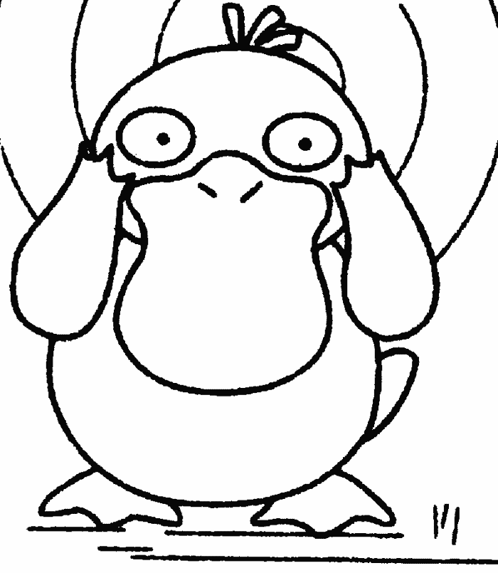 Printable Pokemon Coloring Page