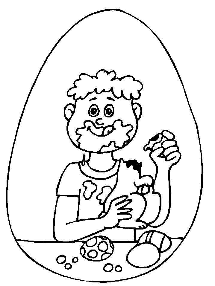 Printable Easter Coloring Page