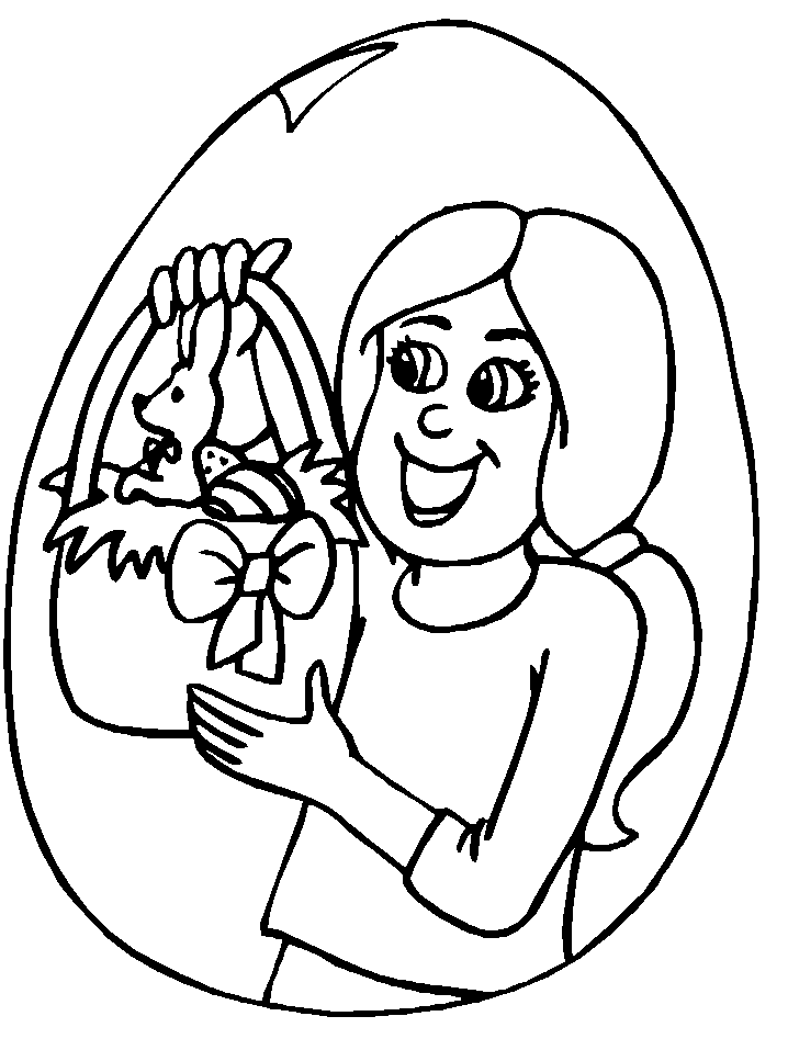 Easter Coloring Page Printable Free