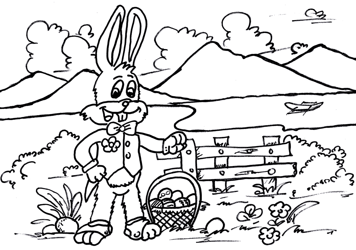 Easter 2013 coloring page