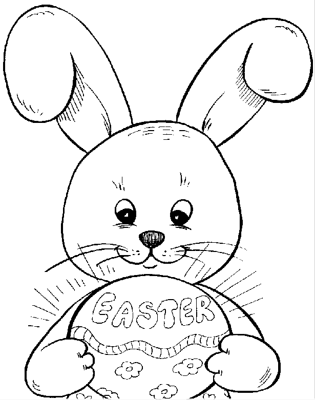 Easter Bunny coloring page