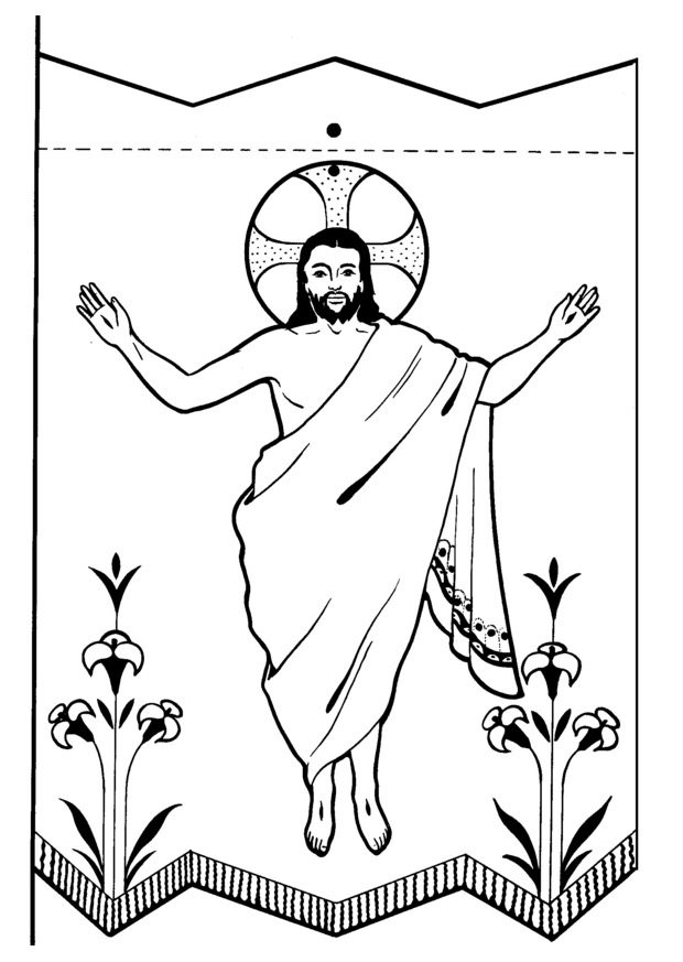 Easter coloring page