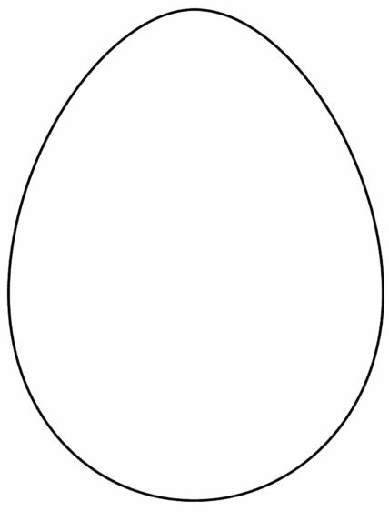 Easter Egg Coloring Page