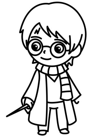 Easy Harry Potter Coloring Pages