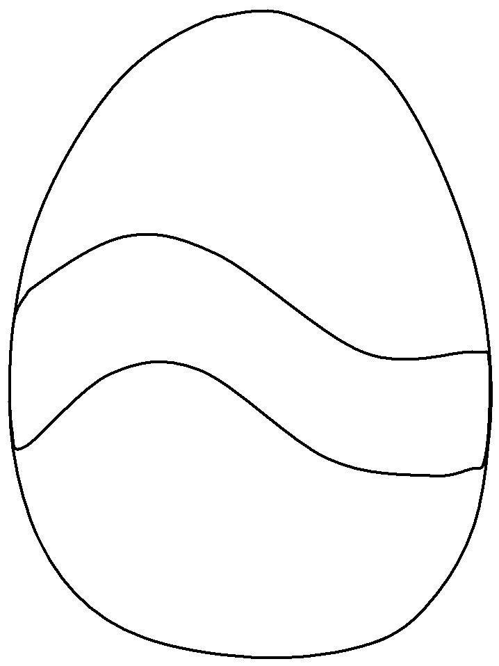 Egg1 Easter Coloring Pages Coloring Page Book For Kids