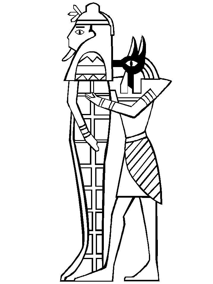 Egypt Coloring Page Free