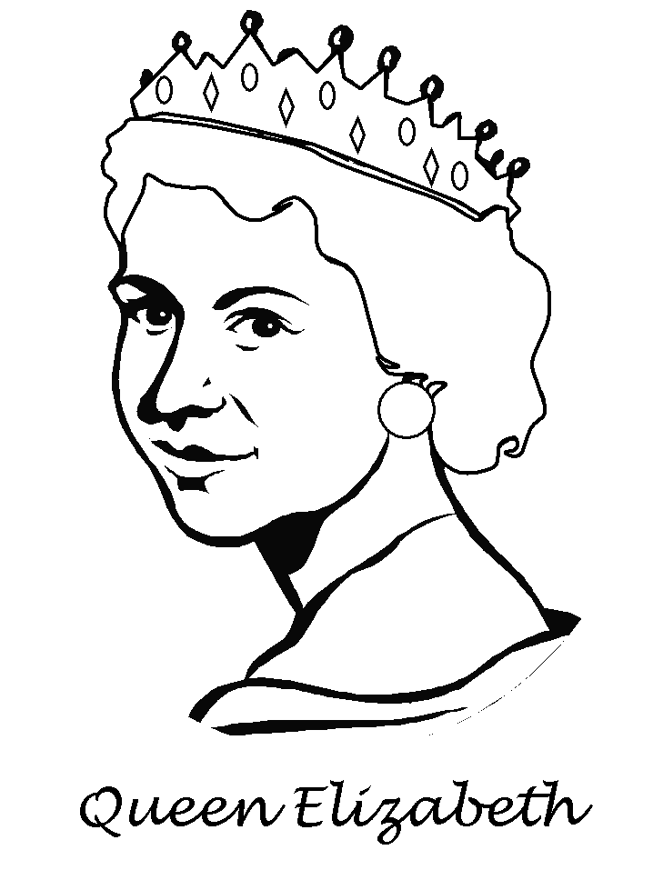 Elizabeth England Coloring Pages