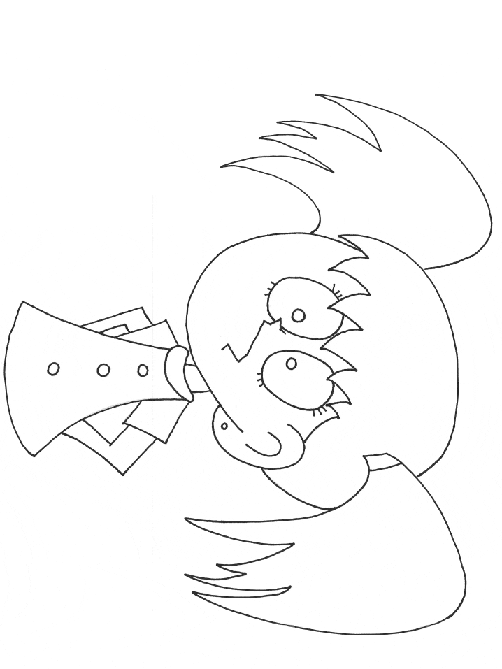 Emotions Girl Surprised People Coloring Pages