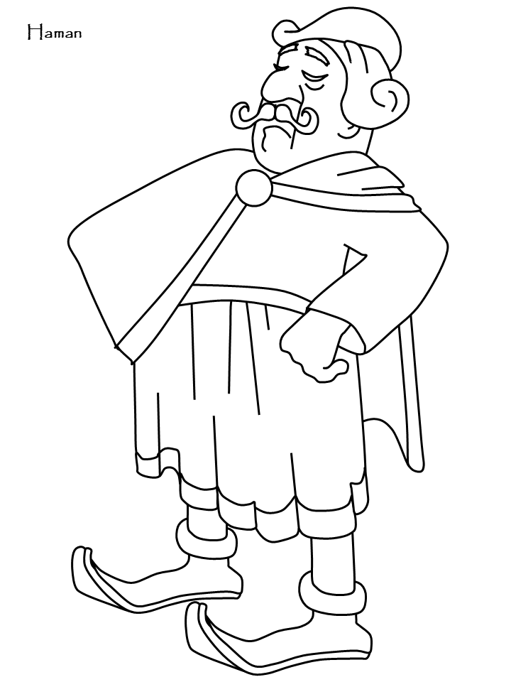 Esther Bible Coloring Pages For Kids