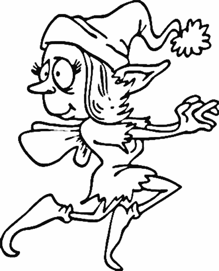 Brownies Fairy Coloring Pages