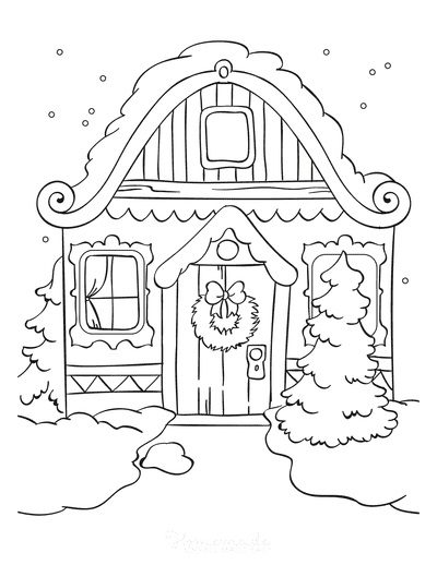 fall and winter coloring pages