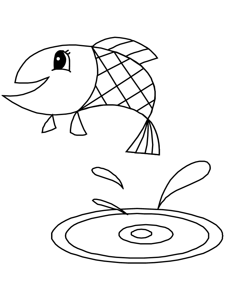 Flying fish Coloring Pages