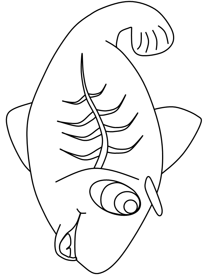 Fish 11 Animals Coloring Pages