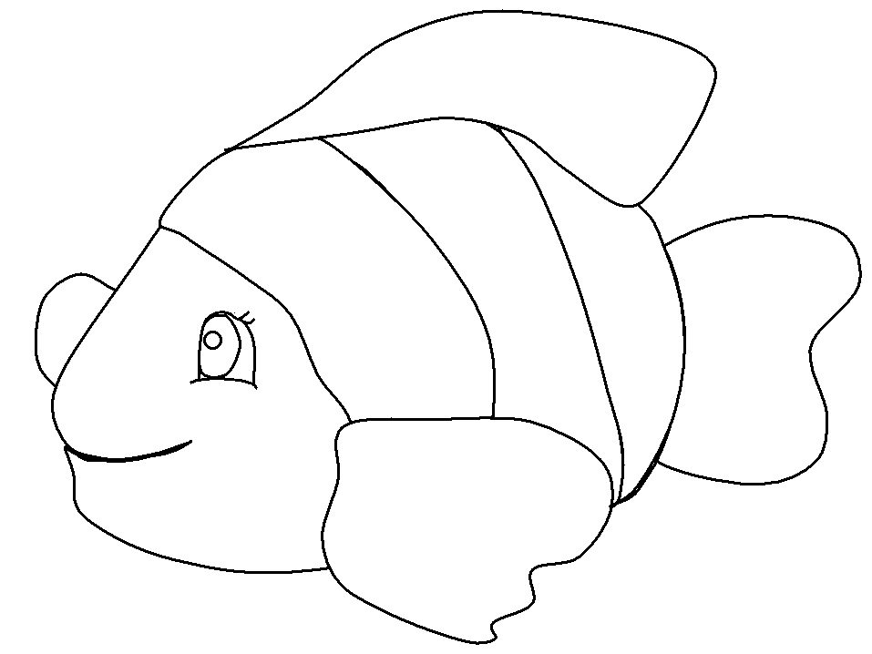 Clownfish Coloring Pages