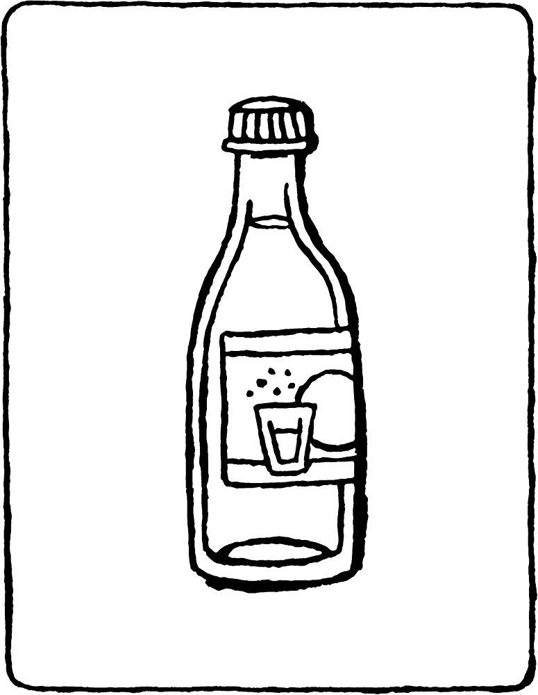 fizzy water coloring pages