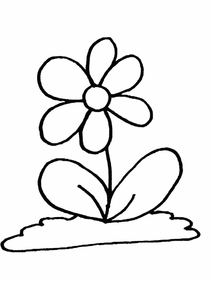 Flower15 Flowers Coloring Pages & Coloring Book