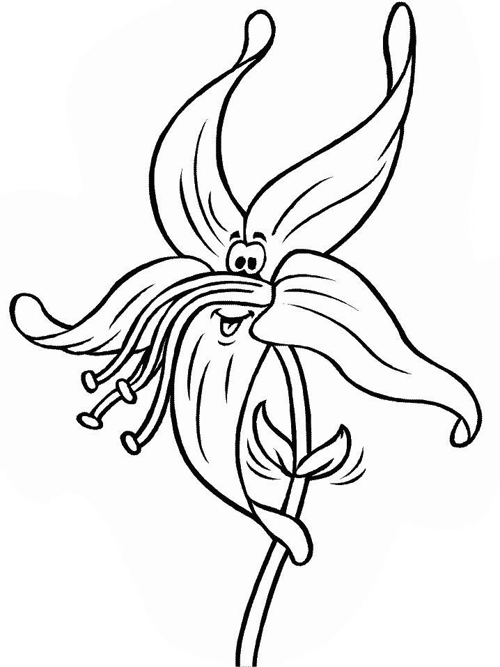 Flowers Coloring Pages Free