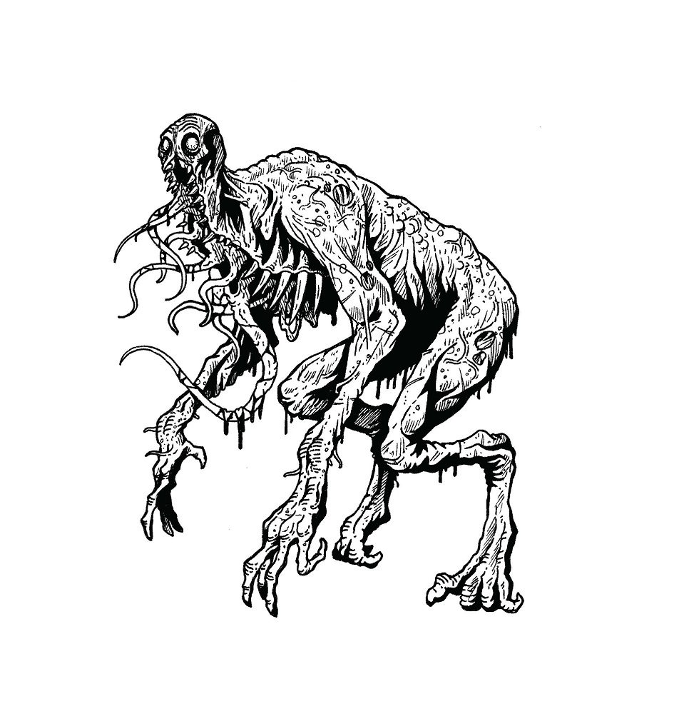 free adult zombie coloring pages
