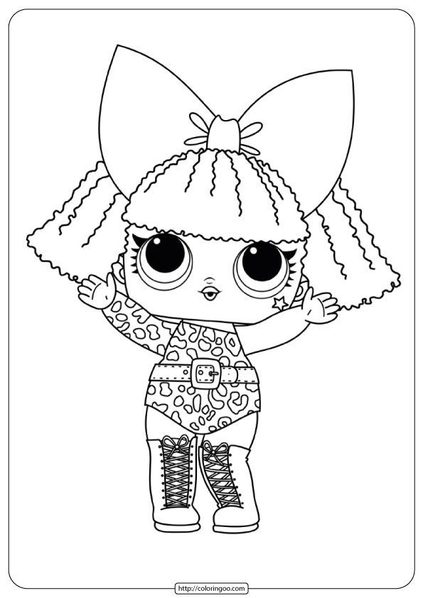 free coloring pages for kids lol
