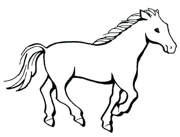 free coloring pages horse bob