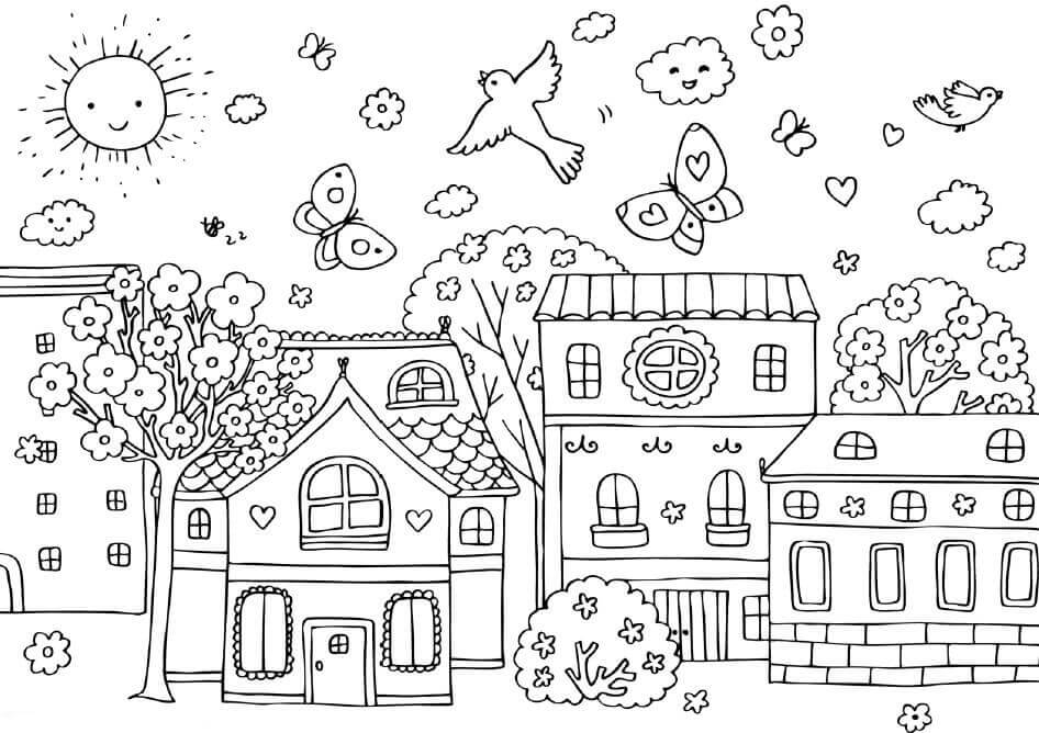 free-coloring-pages-winter-spring