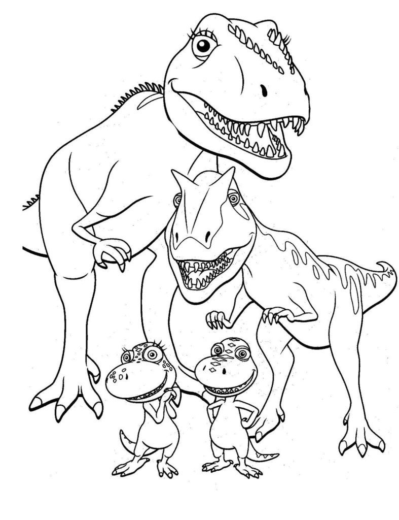 free dinosaur coloring pages pdf